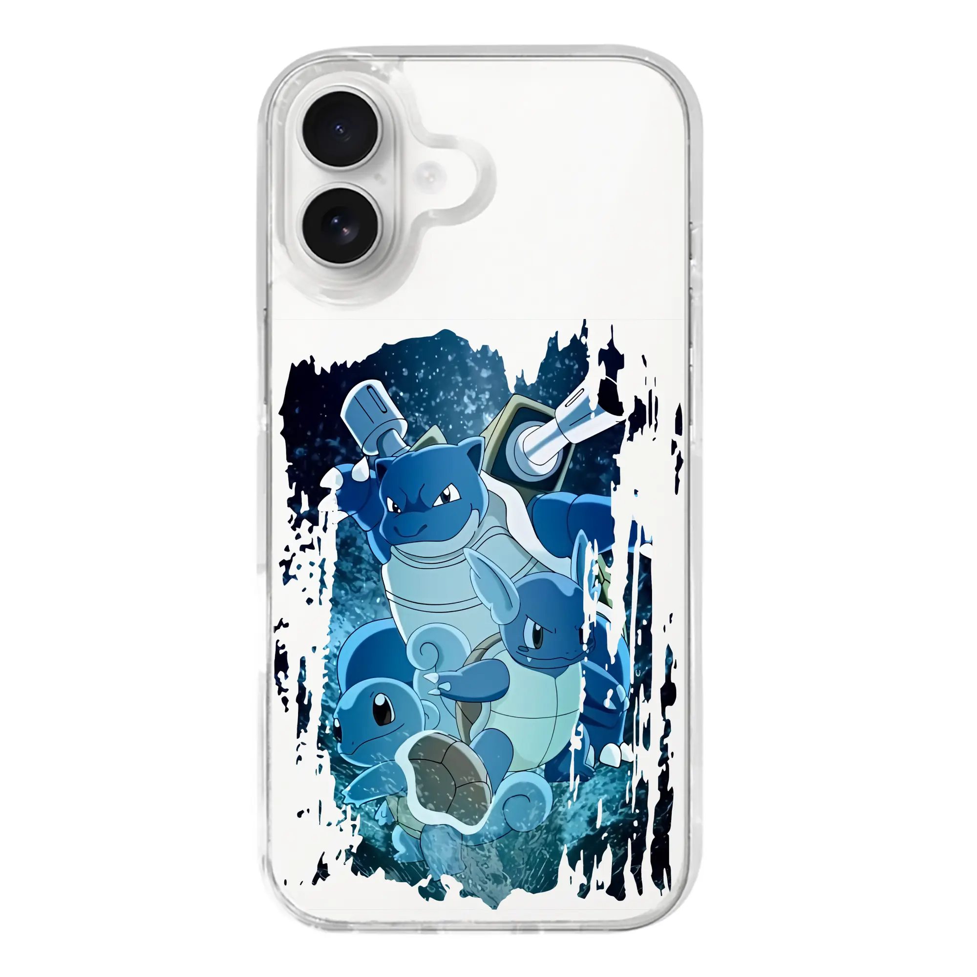 ポケモン グッズ,ゼニガメ - iPhone 17シリーズ 透明スマホケース – 薄型・耐衝撃・精密フィット保護カバー